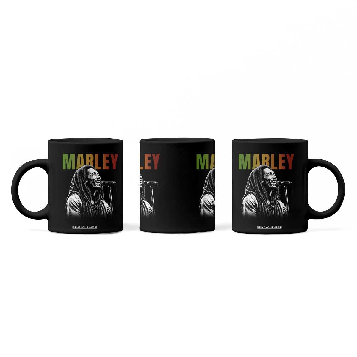 Vintage Marley Coffee Mug Rastaman Jamaica Jamaican Rasta Reggage Music TS10 Print Your Wear