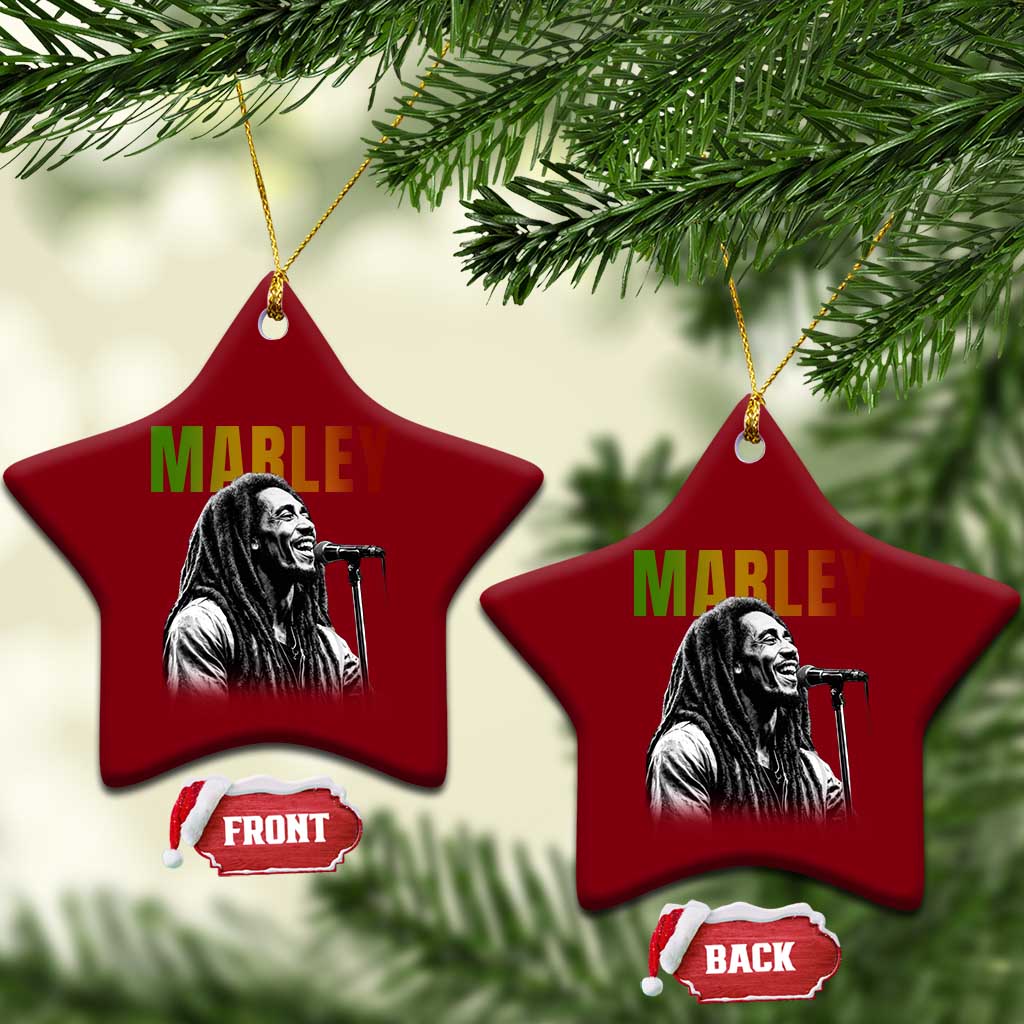 Vintage Marley Ceramic Ornament Rastaman Jamaica Jamaican Rasta Reggage Music TS10 Print Your Wear