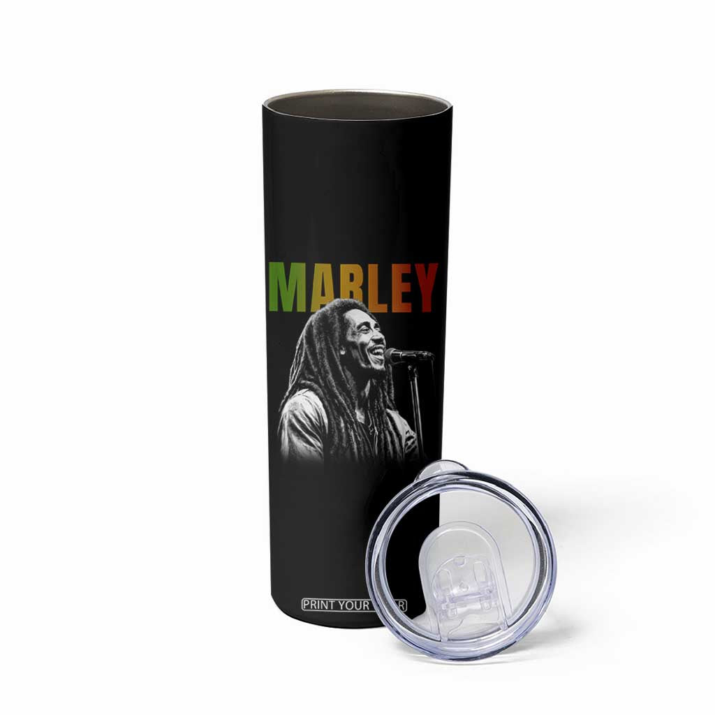 Vintage Marley Skinny Tumbler Rastaman Jamaica Jamaican Rasta Reggage Music TS10 Print Your Wear