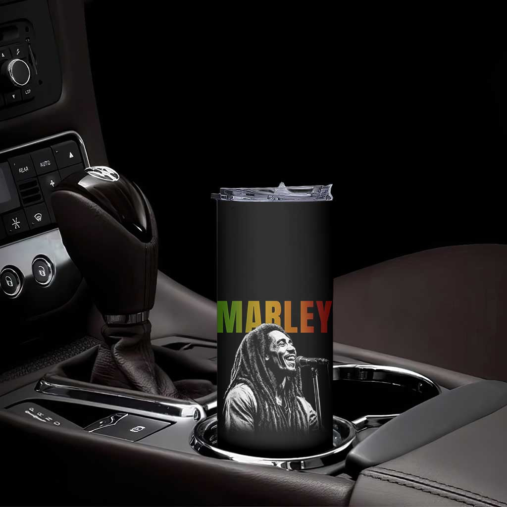 Vintage Marley Skinny Tumbler Rastaman Jamaica Jamaican Rasta Reggage Music TS10 Print Your Wear
