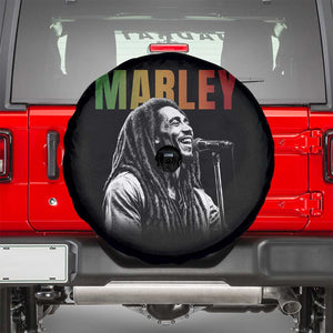 Vintage Marley Spare Tire Cover Rastaman Jamaica Jamaican Rasta Reggage Music TS10 Black Print Your Wear
