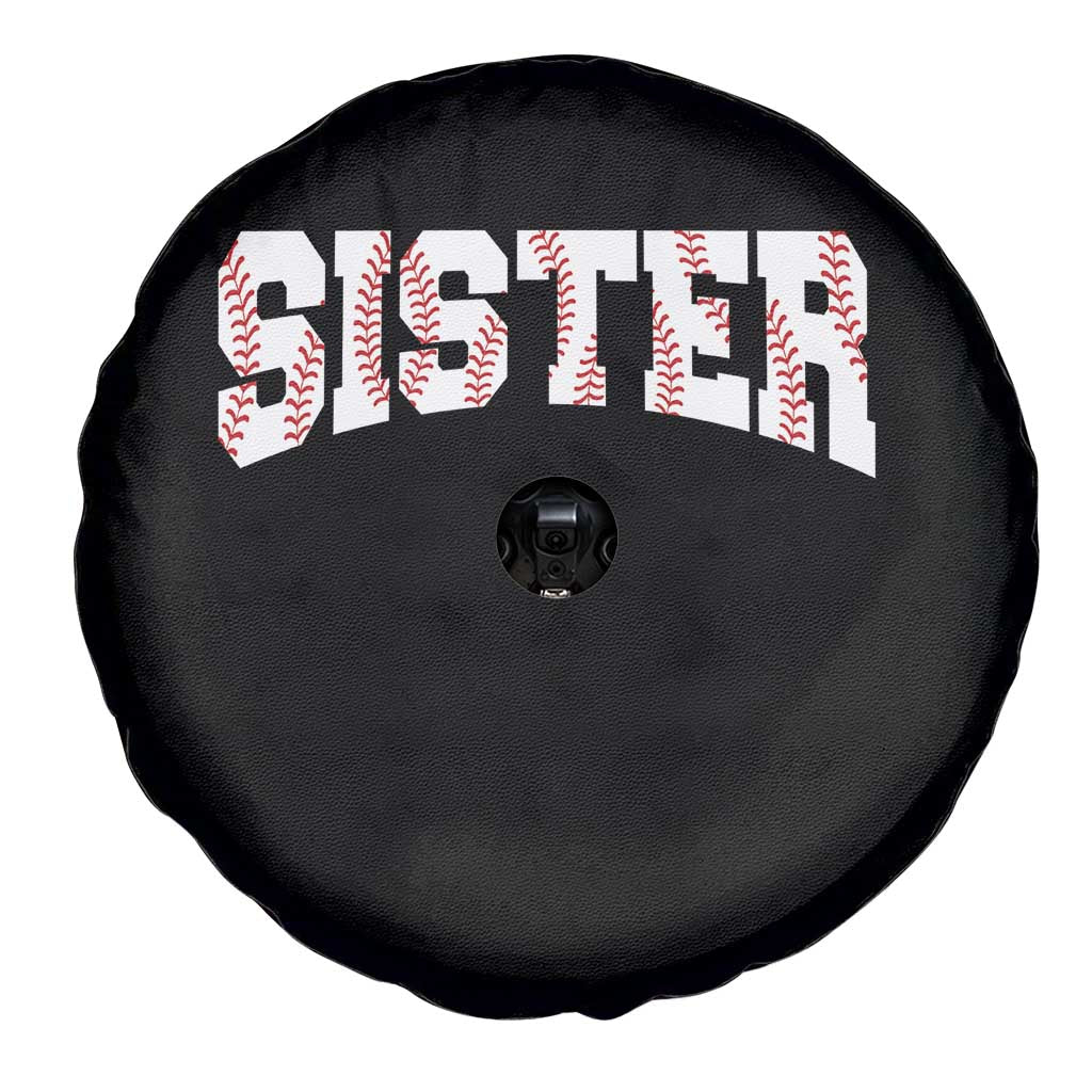 Baseball Sister Spare Tire Cover Retro Varsity Baseball Season Family TS10 Print Your Wear