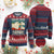 Retro Twin Dad Knit Sweatshirt Like A Normal But Just Twice As Cool - Print Your Wear