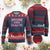 Awesome Like My Daughters Knit Sweatshirt Funny Girl Dad Fathers Day - Print Your Wear