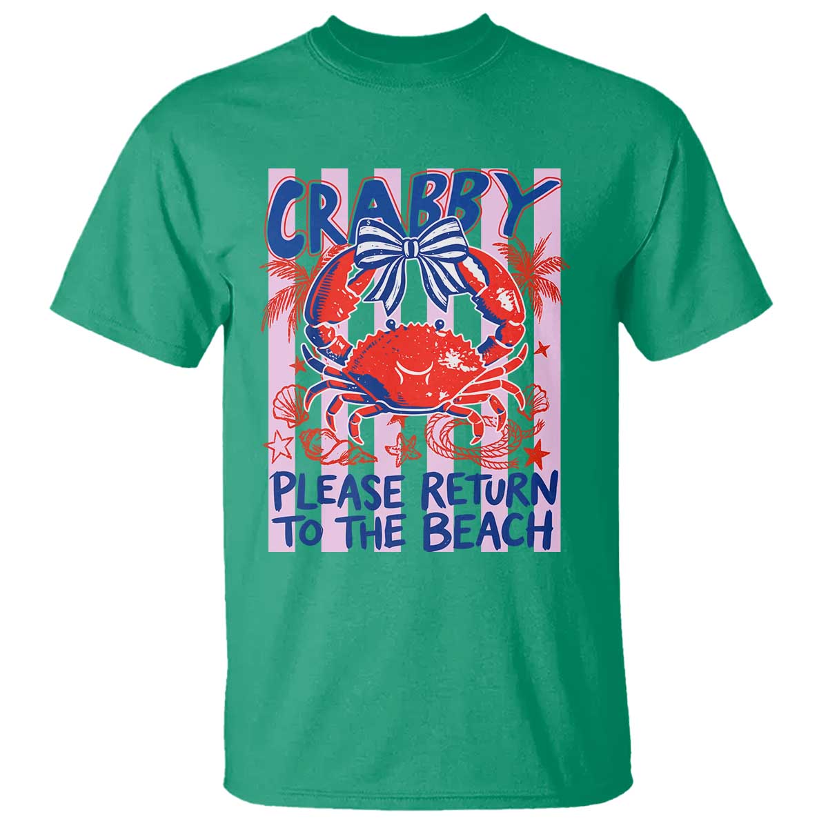 Summer Vacation T Shirt If Crabby Return To Beach Retro Graphic