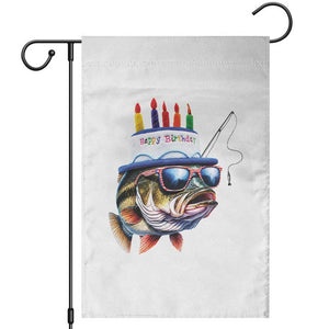 Bass Fishing Birthday Garden Flag Fish Party Theme