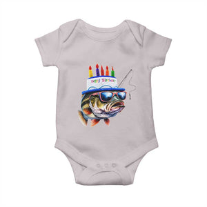 Bass Fishing Birthday Baby Onesie Fish Party Theme
