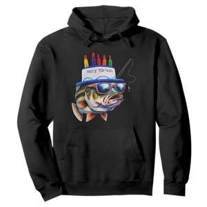 Bass Fishing Birthday Hoodie Fish Party Theme