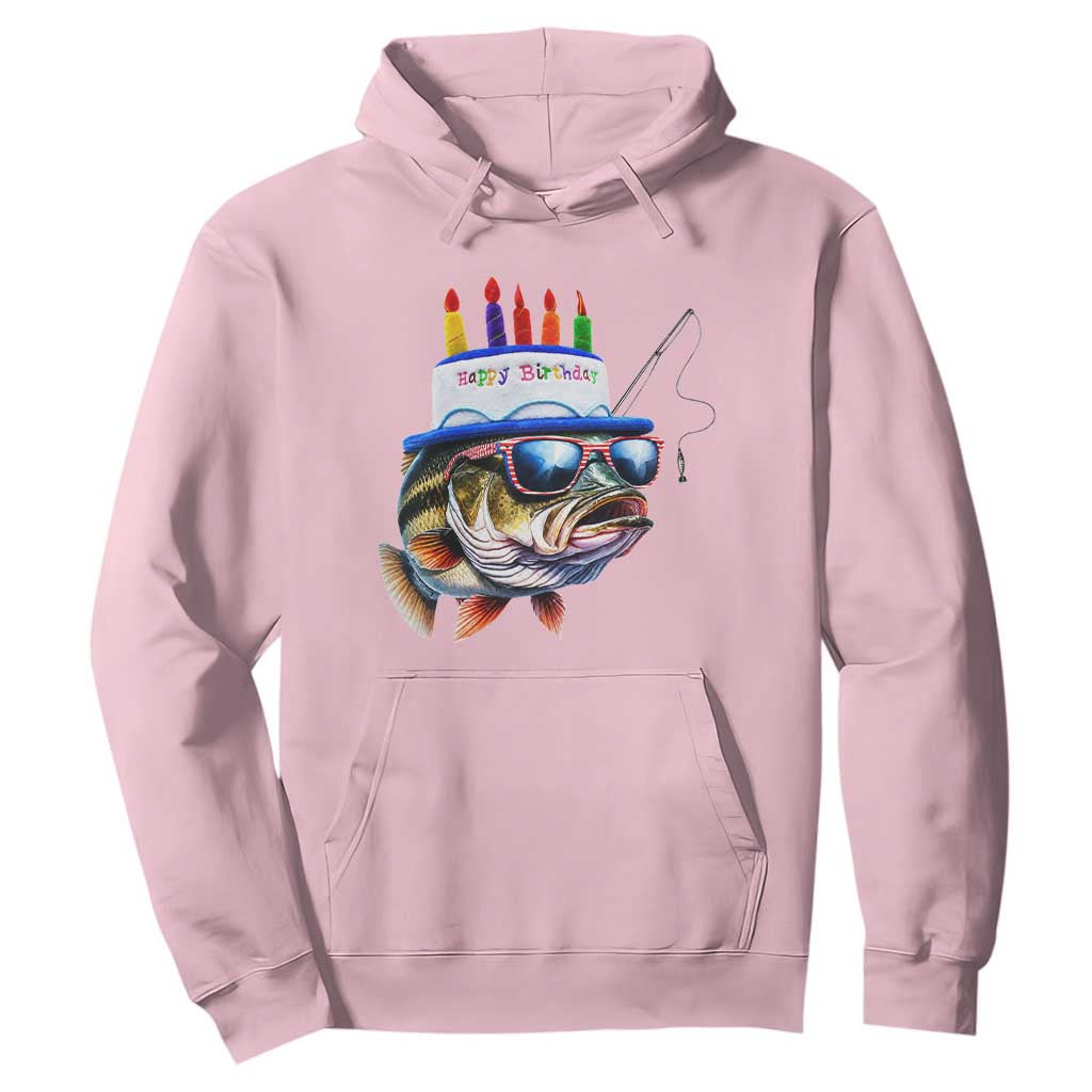 Bass Fishing Birthday Hoodie Fish Party Theme