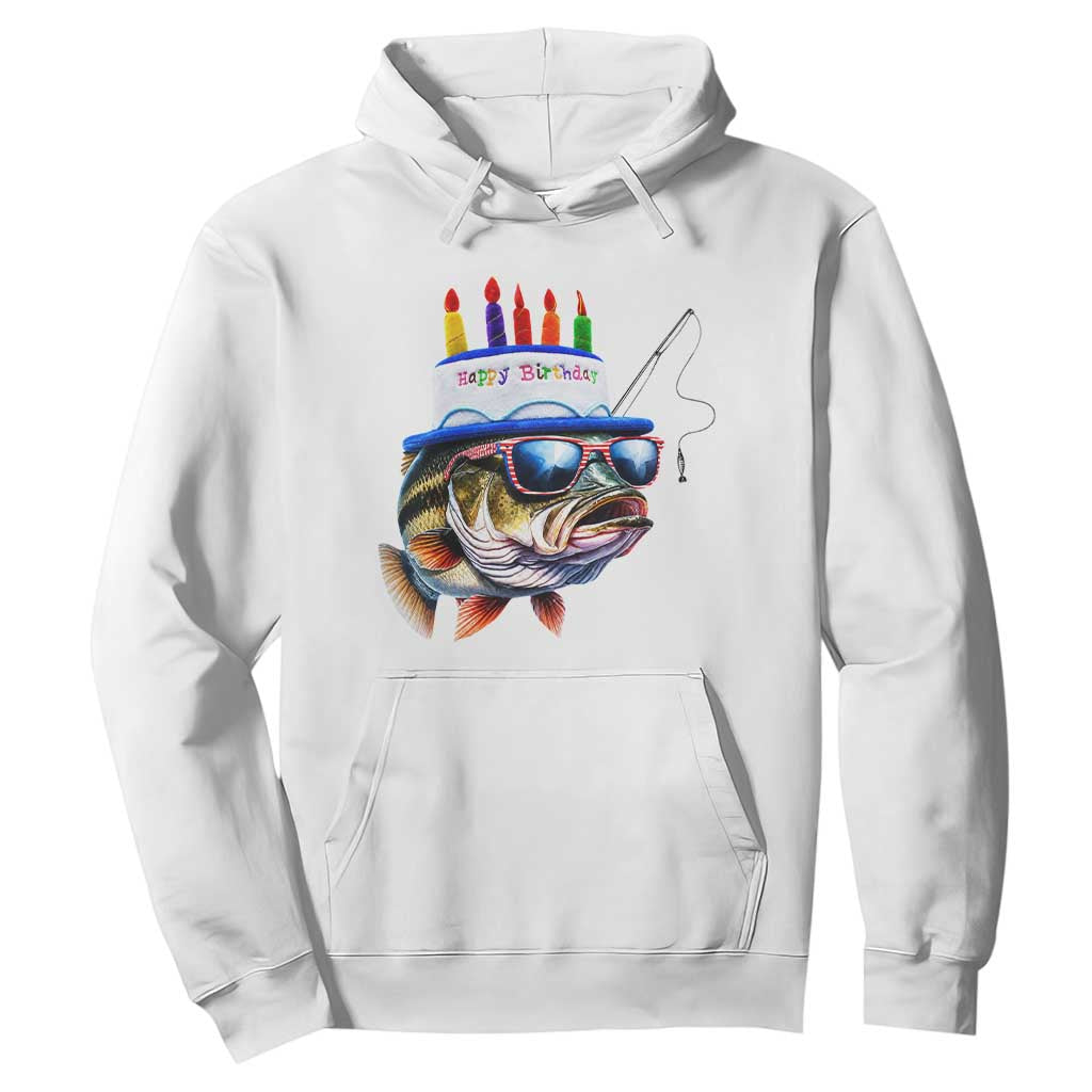 Bass Fishing Birthday Hoodie Fish Party Theme