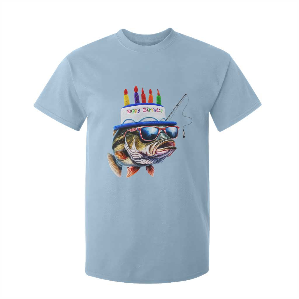 Bass Fishing Birthday T Shirt For Kid Fish Party Theme