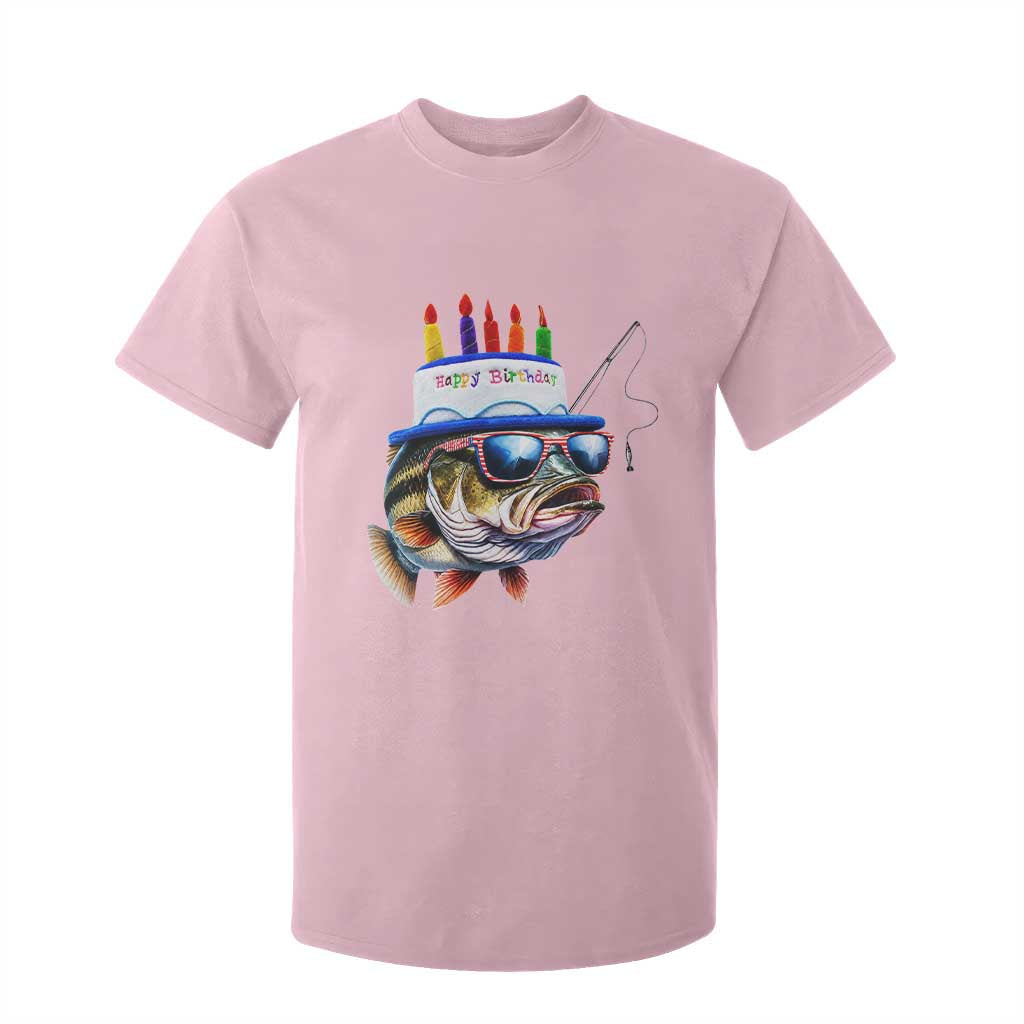 Bass Fishing Birthday T Shirt For Kid Fish Party Theme