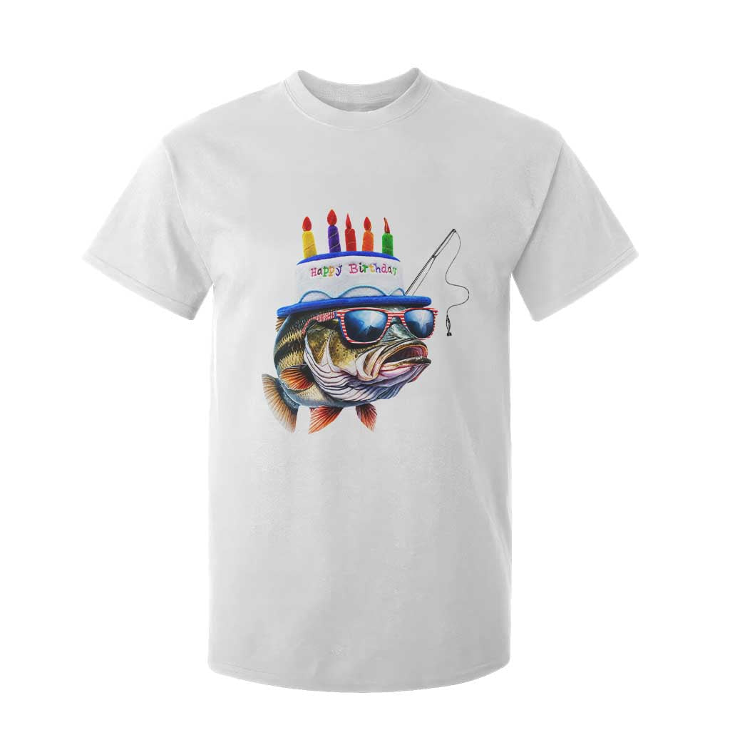 Bass Fishing Birthday T Shirt For Kid Fish Party Theme