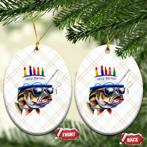Bass Fishing Birthday Ceramic Ornament Fish Party Theme