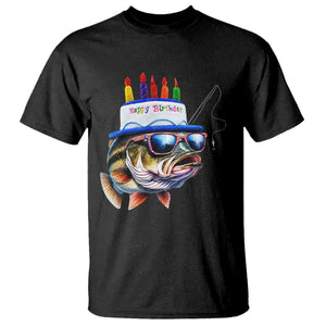 Bass Fishing Birthday T Shirt Fish Party Theme