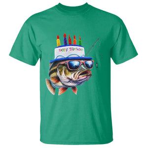 Bass Fishing Birthday T Shirt Fish Party Theme