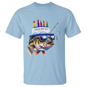 Bass Fishing Birthday T Shirt Fish Party Theme