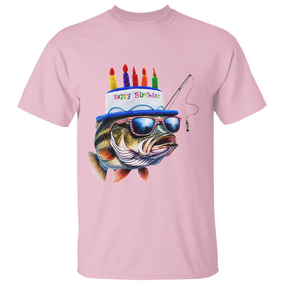 Bass Fishing Birthday T Shirt Fish Party Theme