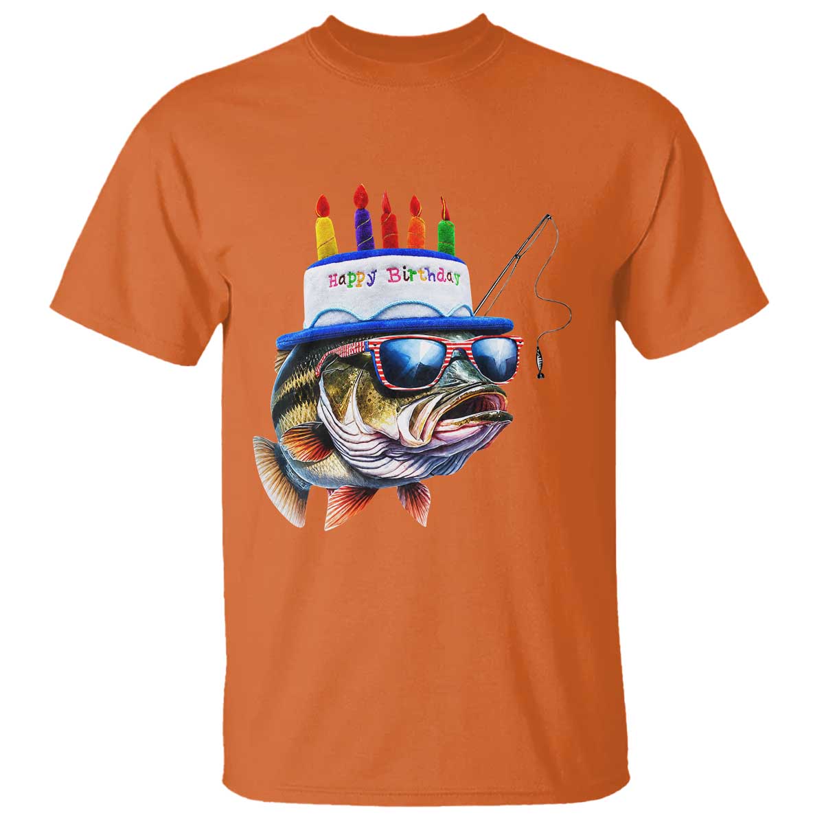 Bass Fishing Birthday T Shirt Fish Party Theme