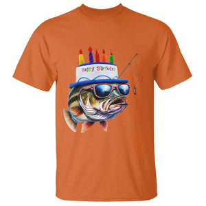 Bass Fishing Birthday T Shirt Fish Party Theme