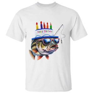 Bass Fishing Birthday T Shirt Fish Party Theme