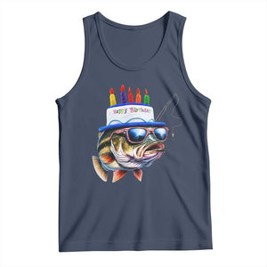 Bass Fishing Birthday Tank Top Fish Party Theme