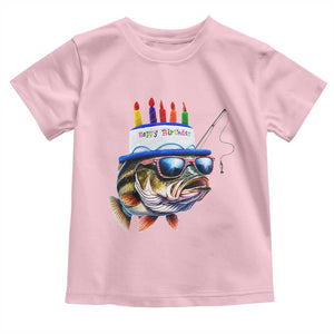 Bass Fishing Birthday Toddler T Shirt Fish Party Theme