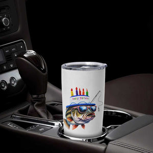 Bass Fishing Birthday Tumbler Cup Fish Party Theme