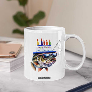 Bass Fishing Birthday Coffee Mug Fish Party Theme