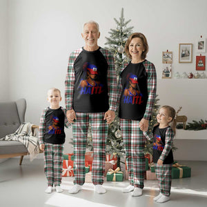 Haitian Princess Plaid Pajama Set Haiti Flag Haitienne Melanin Black Girls TS10 Christmas Plaid Print Your Wear