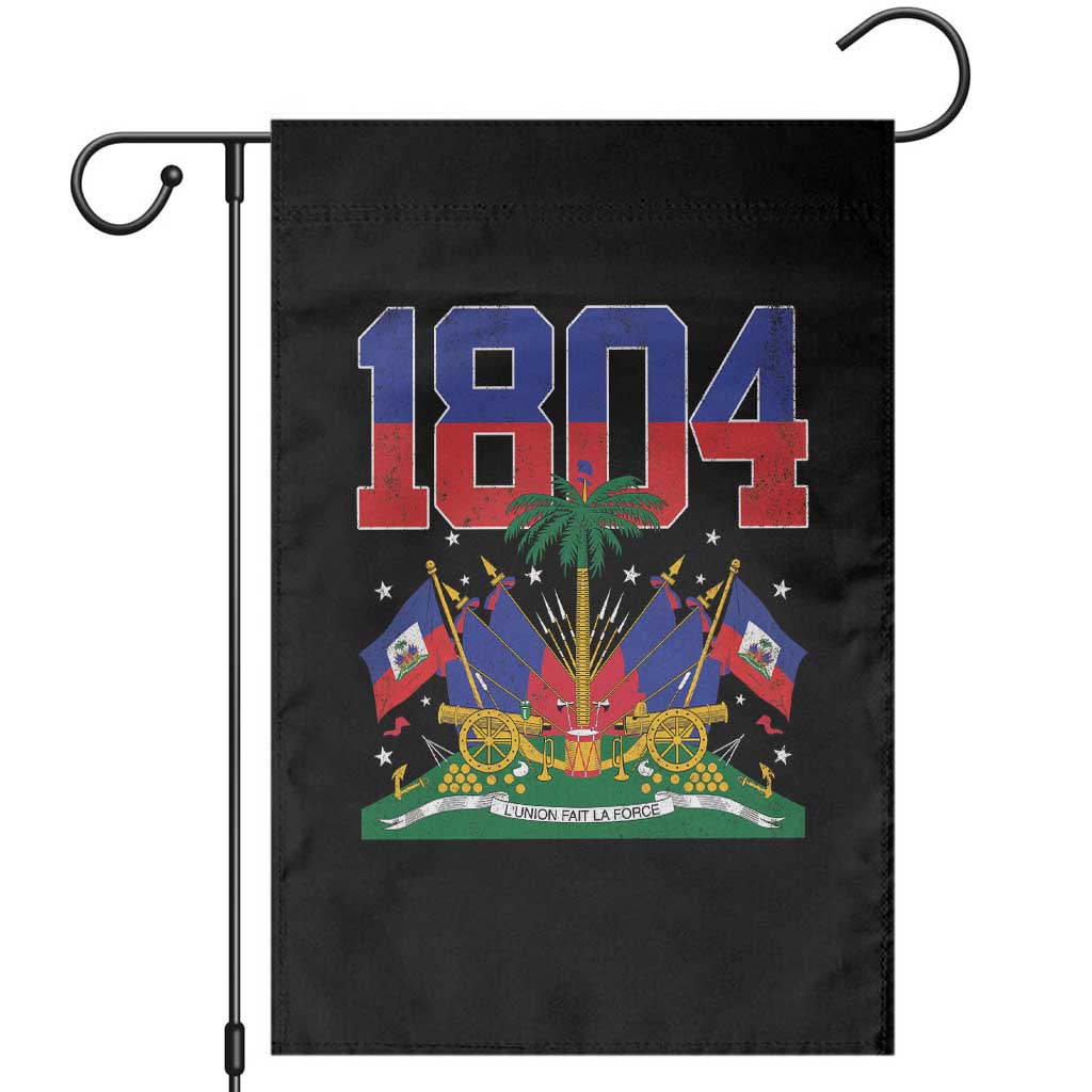 Haitian Revolution 1804 Garden Flag Haiti Flag Independence Day Haitian Graphic TS10 Black Print Your Wear