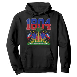 Haitian Revolution 1804 Hoodie Haiti Flag Independence Day Haitian Graphic TS10 Black Print Your Wear