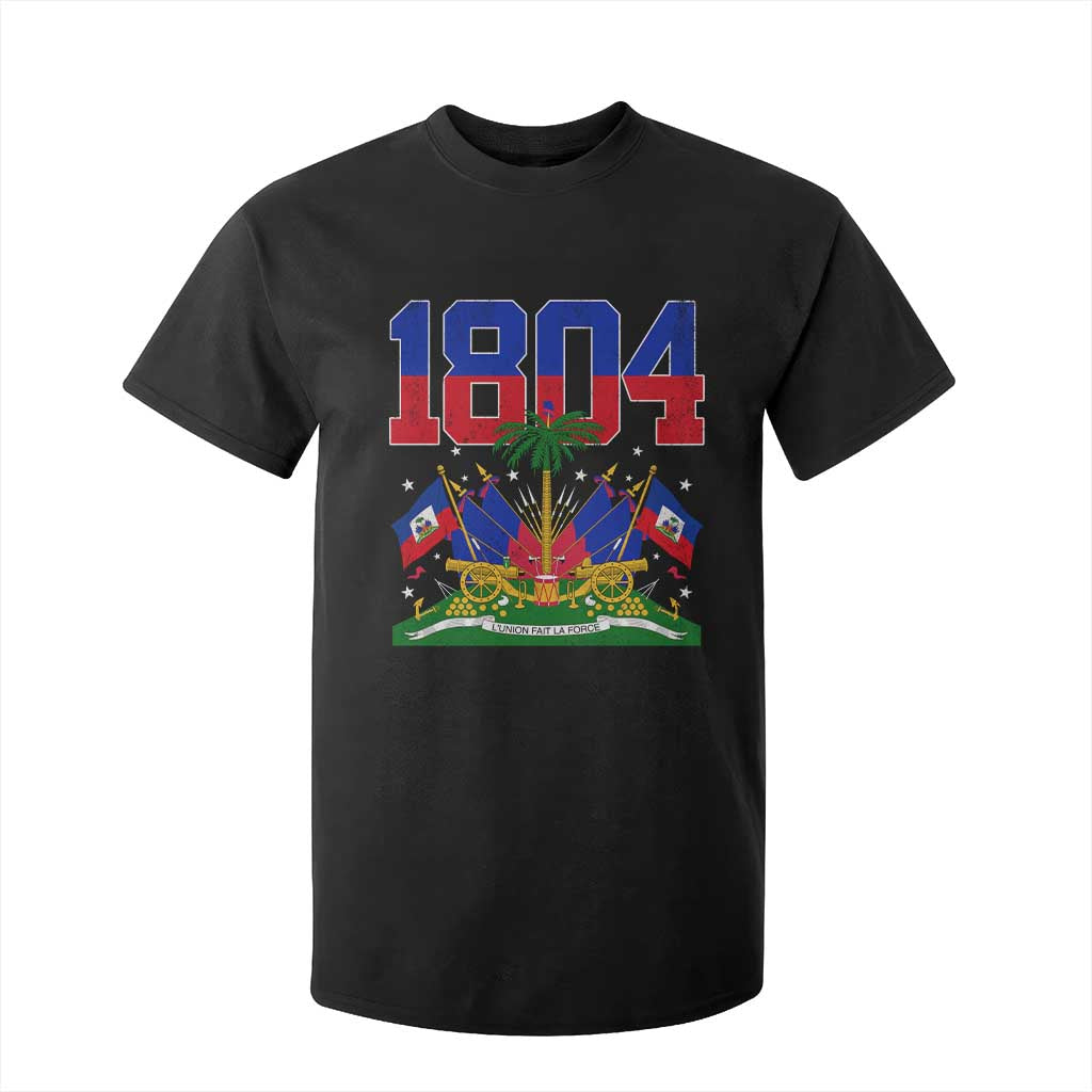 Haitian Revolution 1804 T Shirt For Kid Haiti Flag Independence Day Haitian Graphic TS10 Black Print Your Wear