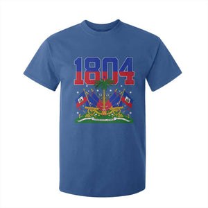 Haitian Revolution 1804 T Shirt For Kid Haiti Flag Independence Day Haitian Graphic TS10 Royal Blue Print Your Wear