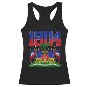 Haitian Revolution 1804 Racerback Tank Top Haiti Flag Independence Day Haitian Graphic TS10 Black Print Your Wear