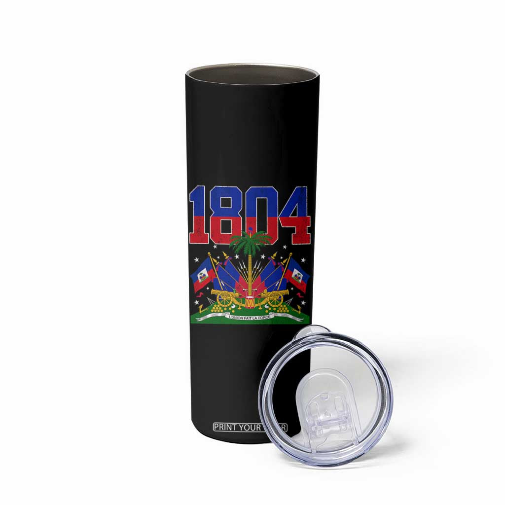 Haitian Revolution 1804 Skinny Tumbler Haiti Flag Independence Day Haitian Graphic TS10 Print Your Wear