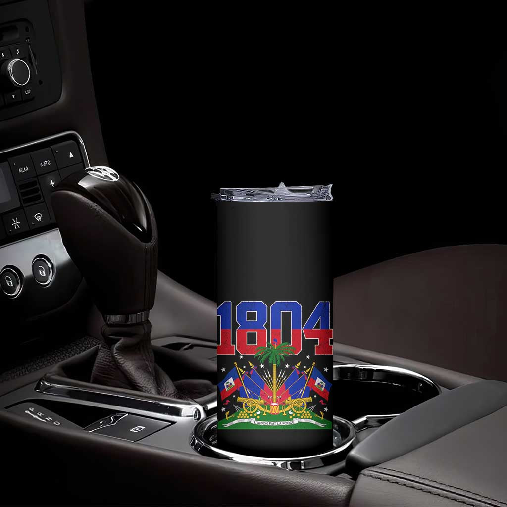 Haitian Revolution 1804 Skinny Tumbler Haiti Flag Independence Day Haitian Graphic TS10 Print Your Wear