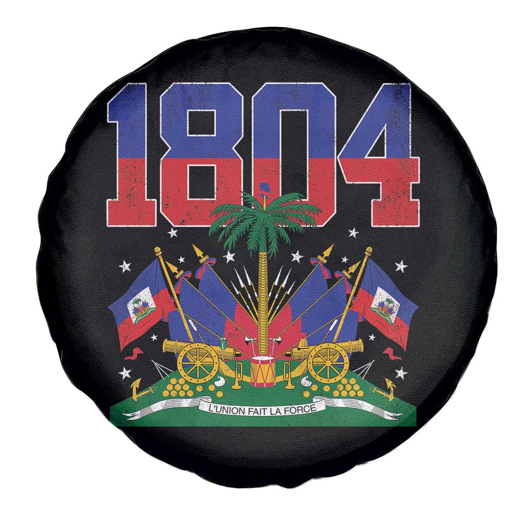Haitian Revolution 1804 Spare Tire Cover Haiti Flag Independence Day Haitian Graphic TS10 Print Your Wear