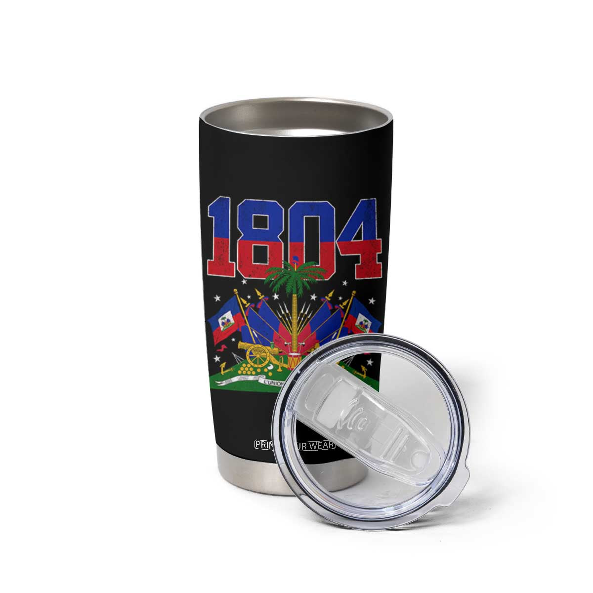 Haitian Revolution 1804 Tumbler Cup Haiti Flag Independence Day Haitian Graphic TS10 Print Your Wear