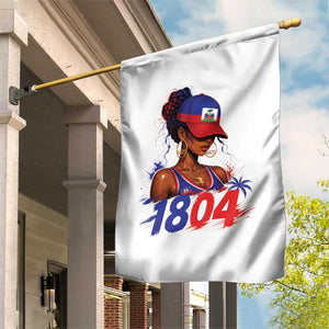 Haitian Revolution 1804 Garden Flag Haiti Flag Independence Day Haitian Girl Graphic TS10 Print Your Wear