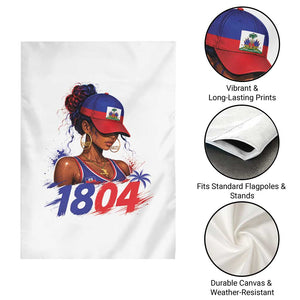 Haitian Revolution 1804 Garden Flag Haiti Flag Independence Day Haitian Girl Graphic TS10 Print Your Wear