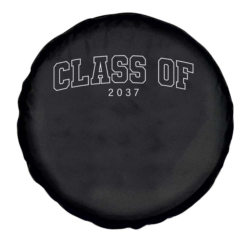 Class Of 2037 Spare Tire Cover First Day of School Grow With Me Graduation Gift TS10 Print Your Wear