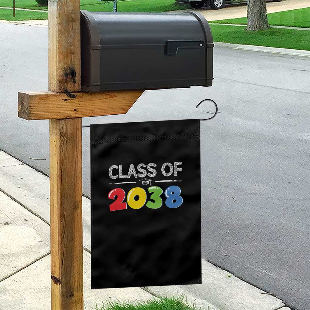 Class of 2038 Garden Flag Grow With Me Kindergarten TS10 Print Your Wear
