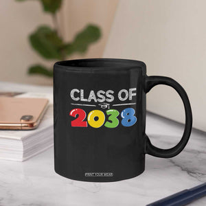Class of 2038 Coffee Mug Grow With Me Kindergarten TS10 Print Your Wear