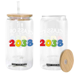 Class of 2038 Glass Can Grow With Me Kindergarten TS10 Print Your Wear
