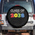 Class of 2038 Spare Tire Cover Grow With Me Kindergarten TS10 No hole Black Print Your Wear