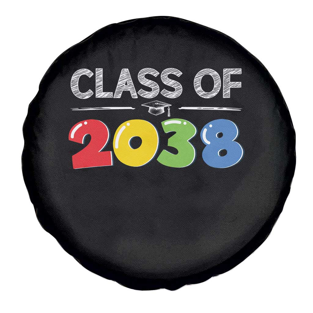 Class of 2038 Spare Tire Cover Grow With Me Kindergarten TS10 Print Your Wear