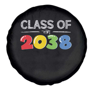 Class of 2038 Spare Tire Cover Grow With Me Kindergarten TS10 Print Your Wear