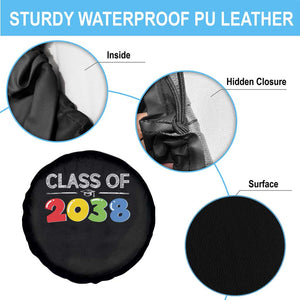 Class of 2038 Spare Tire Cover Grow With Me Kindergarten TS10 Print Your Wear
