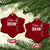 Personalized Class of 2038 Ceramic Ornament Custom Name Grow With Me Count Down Graduating TS10 Print Your Wear